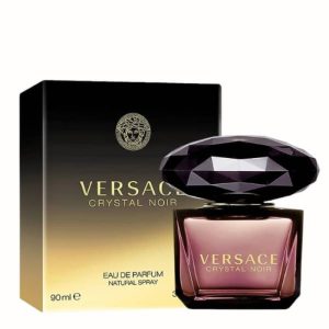 ادکلن ورساچه کریستال نویر ادو پرفیوم همراه با جعبه Versace Crystal Noir EDP