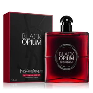 ادکلن ایوسن لورن بلک اوپیوم ادو پرفیوم اور رد YVES SAINT LAURENT Black Opium Over Red همراه باکس